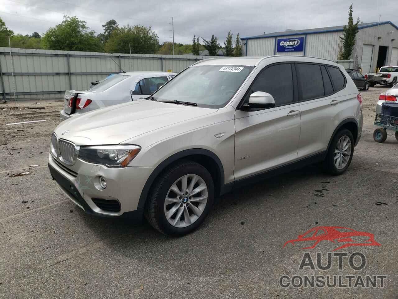 BMW X3 2016 - 5UXWZ7C5XG0T43097