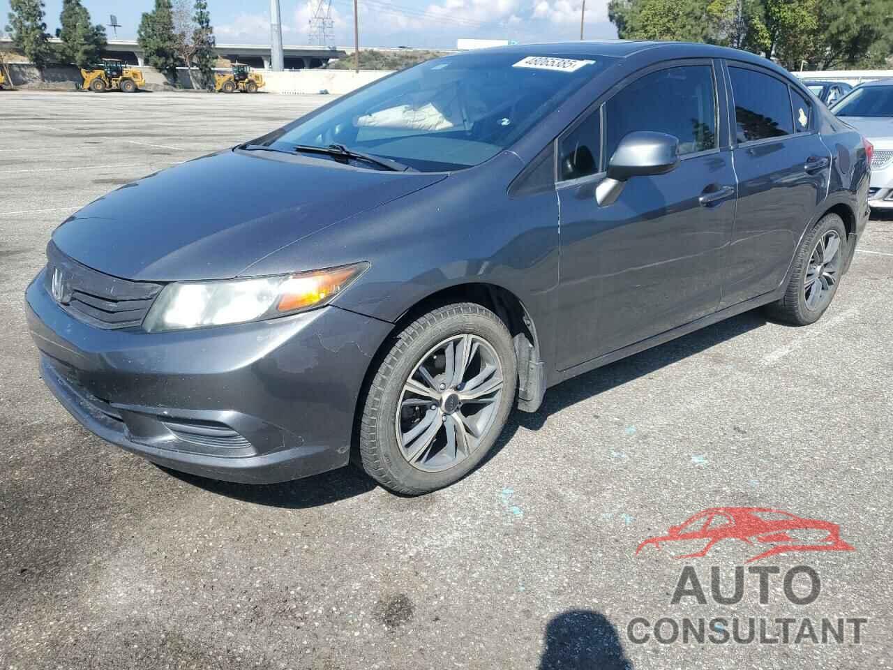 HONDA CIVIC 2012 - 19XFB2F87CE325687