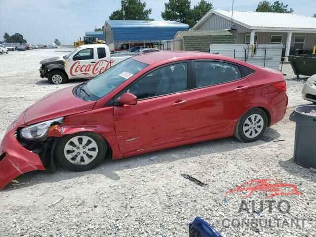 HYUNDAI ACCENT 2017 - KMHCT4AE1HU237960