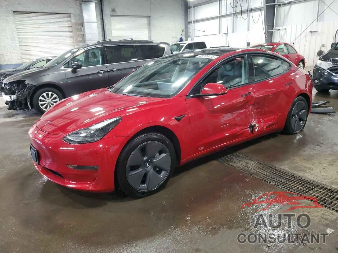 TESLA MODEL 3 2022 - 5YJ3E1EB7NF188538