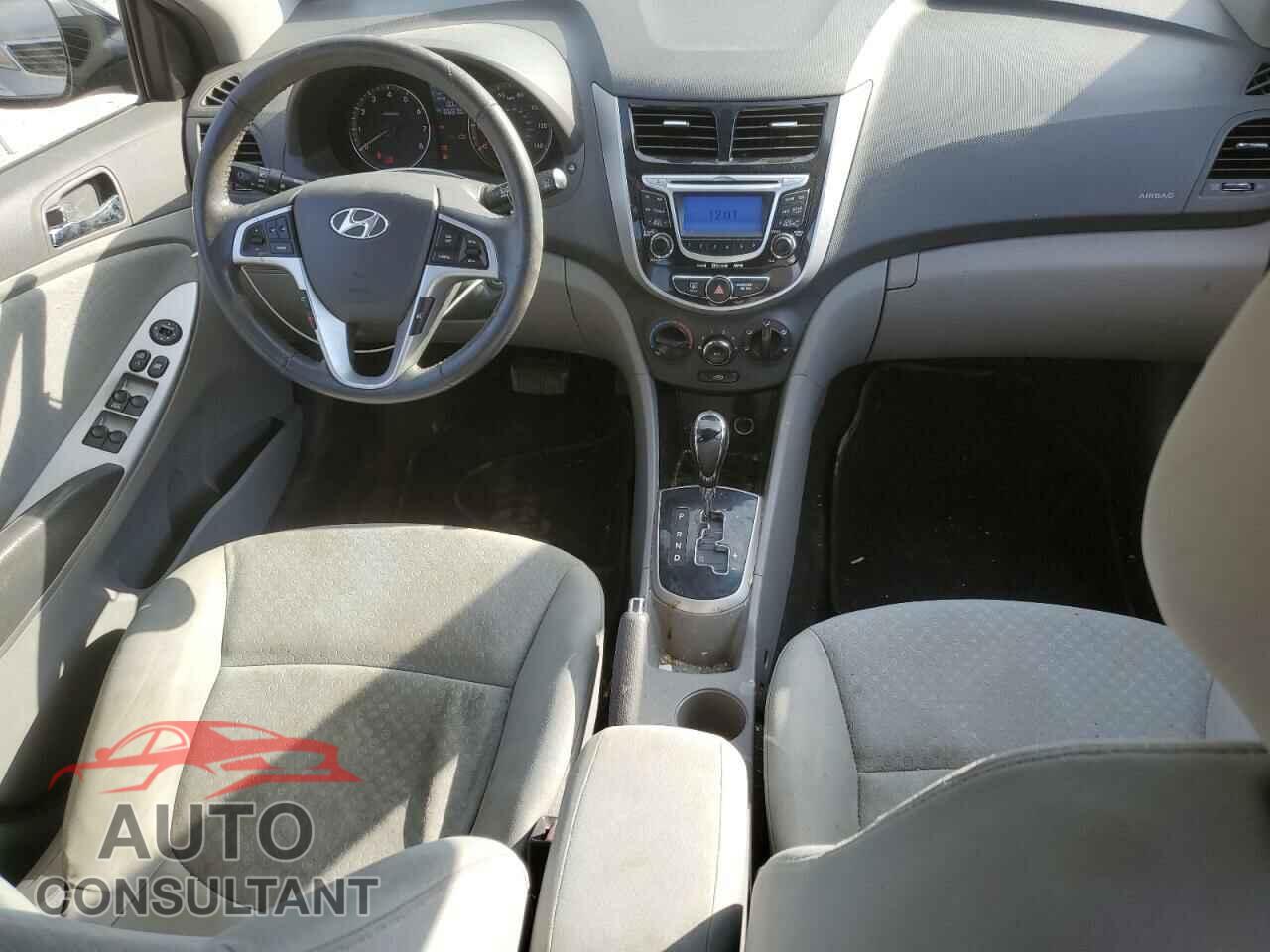 HYUNDAI ACCENT 2012 - KMHCU5AEXCU018278