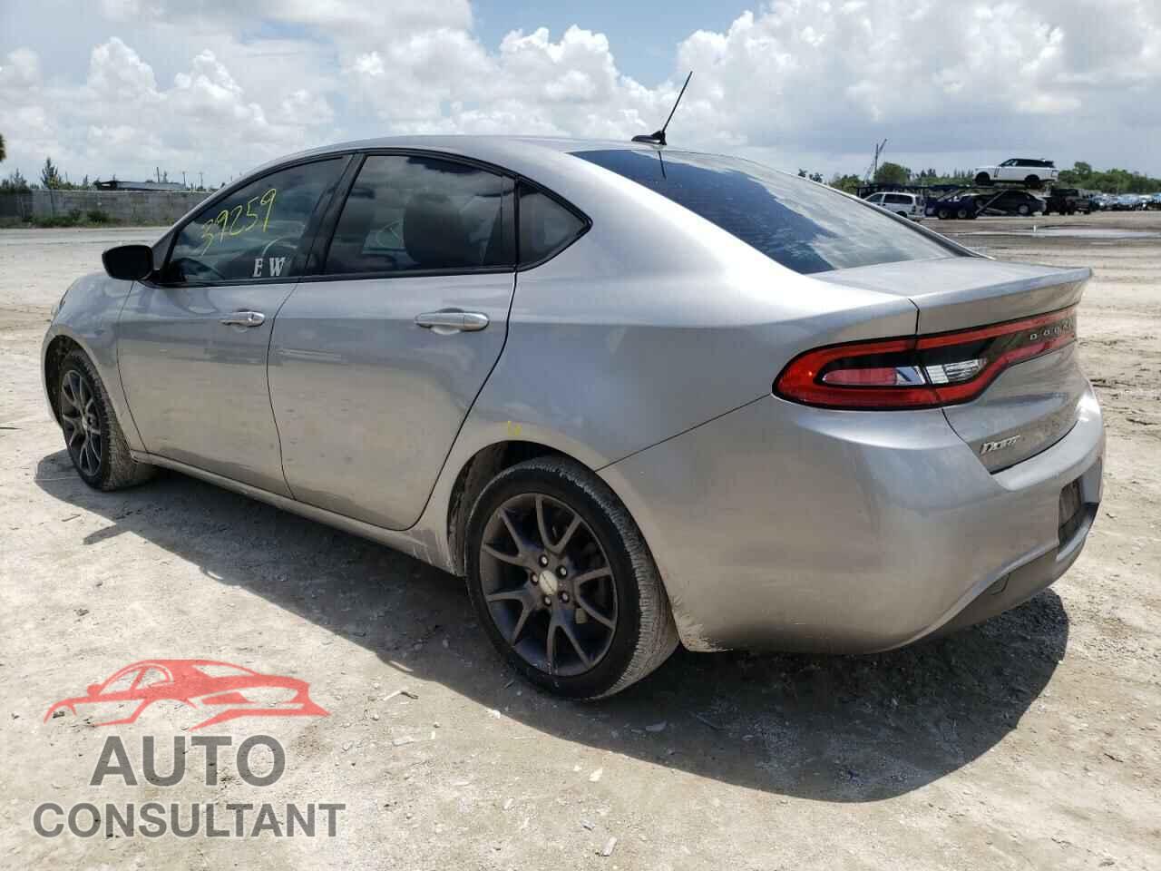 DODGE DART 2016 - 1C3CDFAA2GD508179