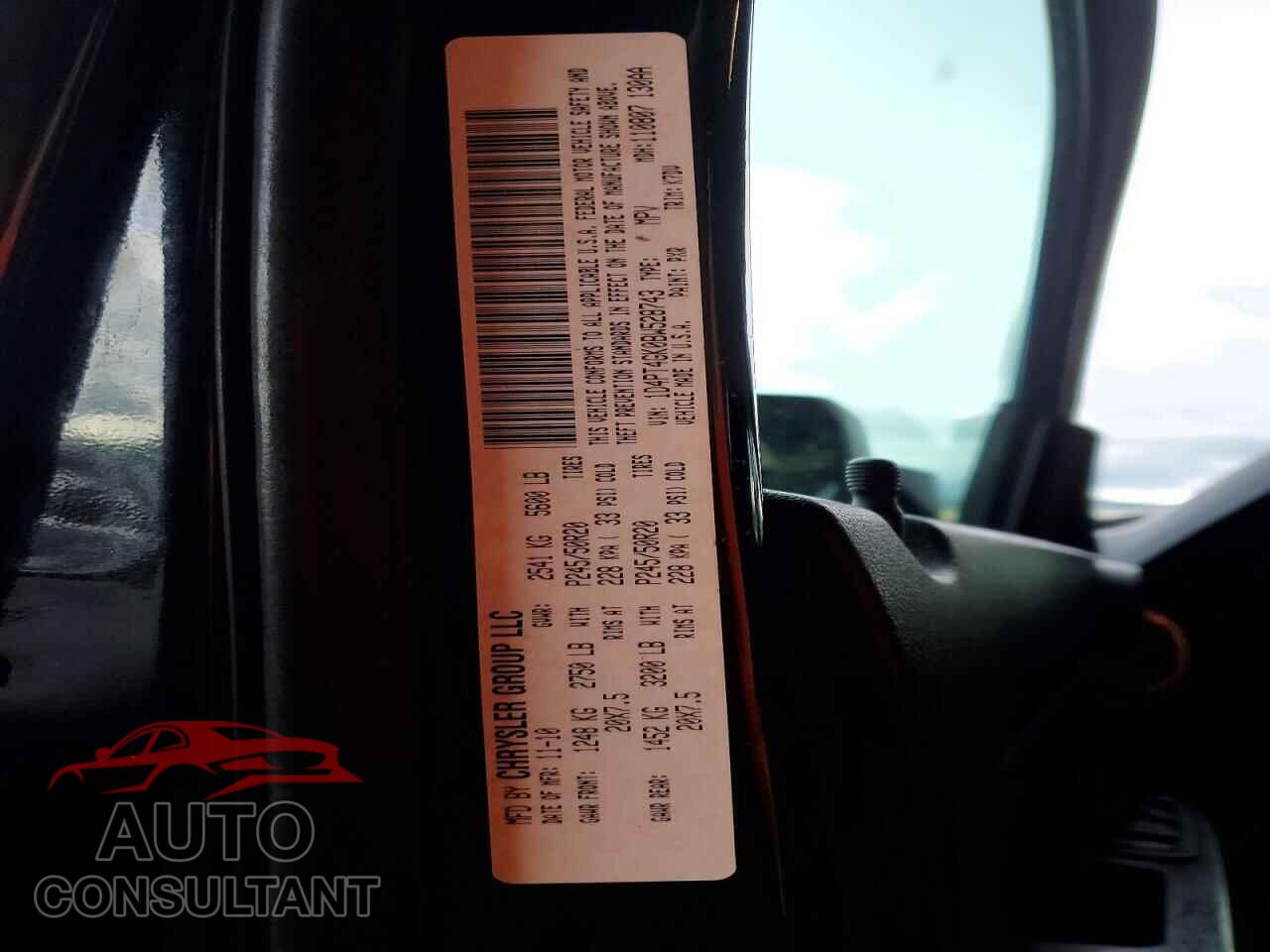 DODGE NITRO 2011 - 1D4PT4GK0BW528743