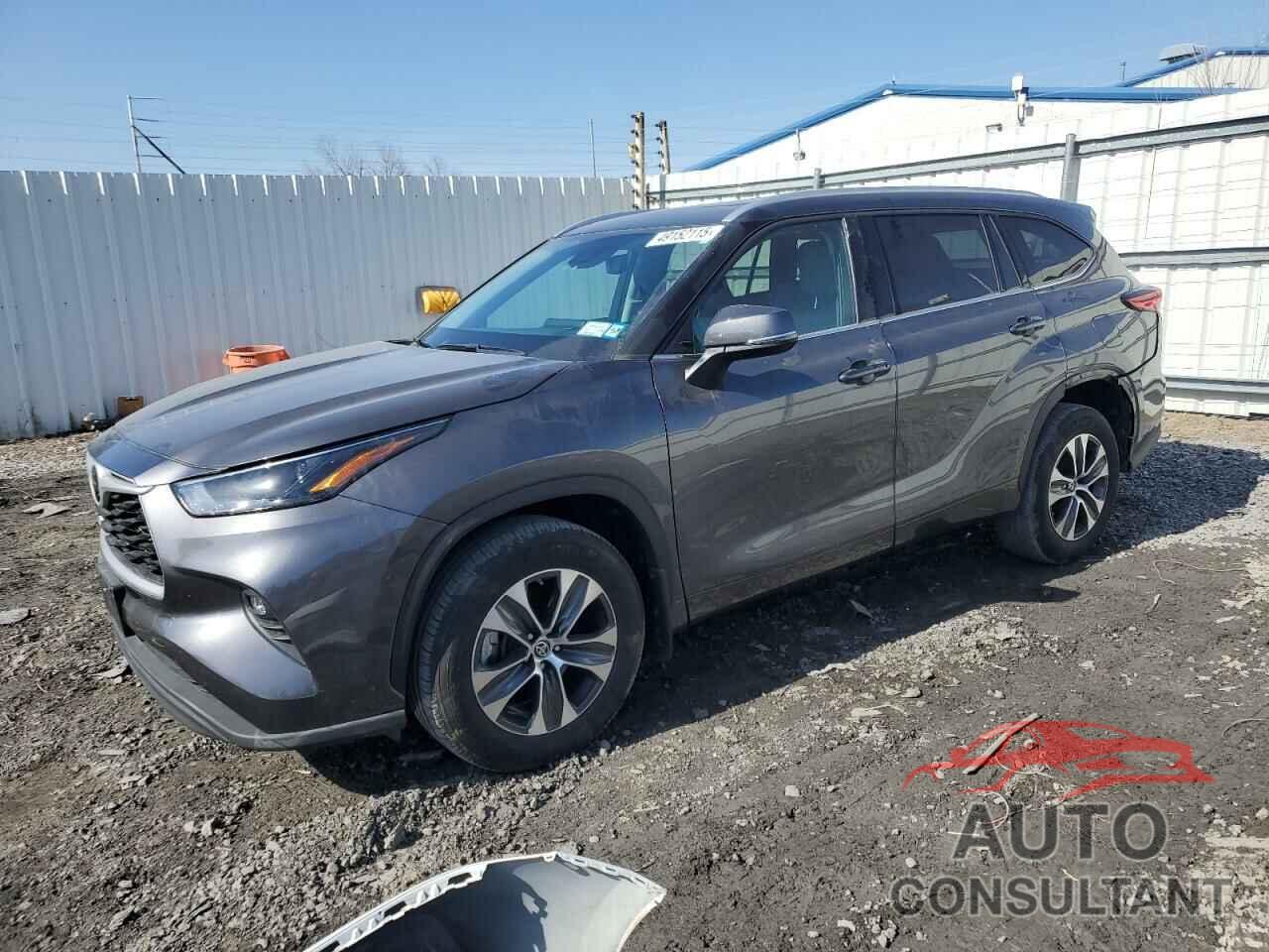 TOYOTA HIGHLANDER 2022 - 5TDGZRBHXNS235683