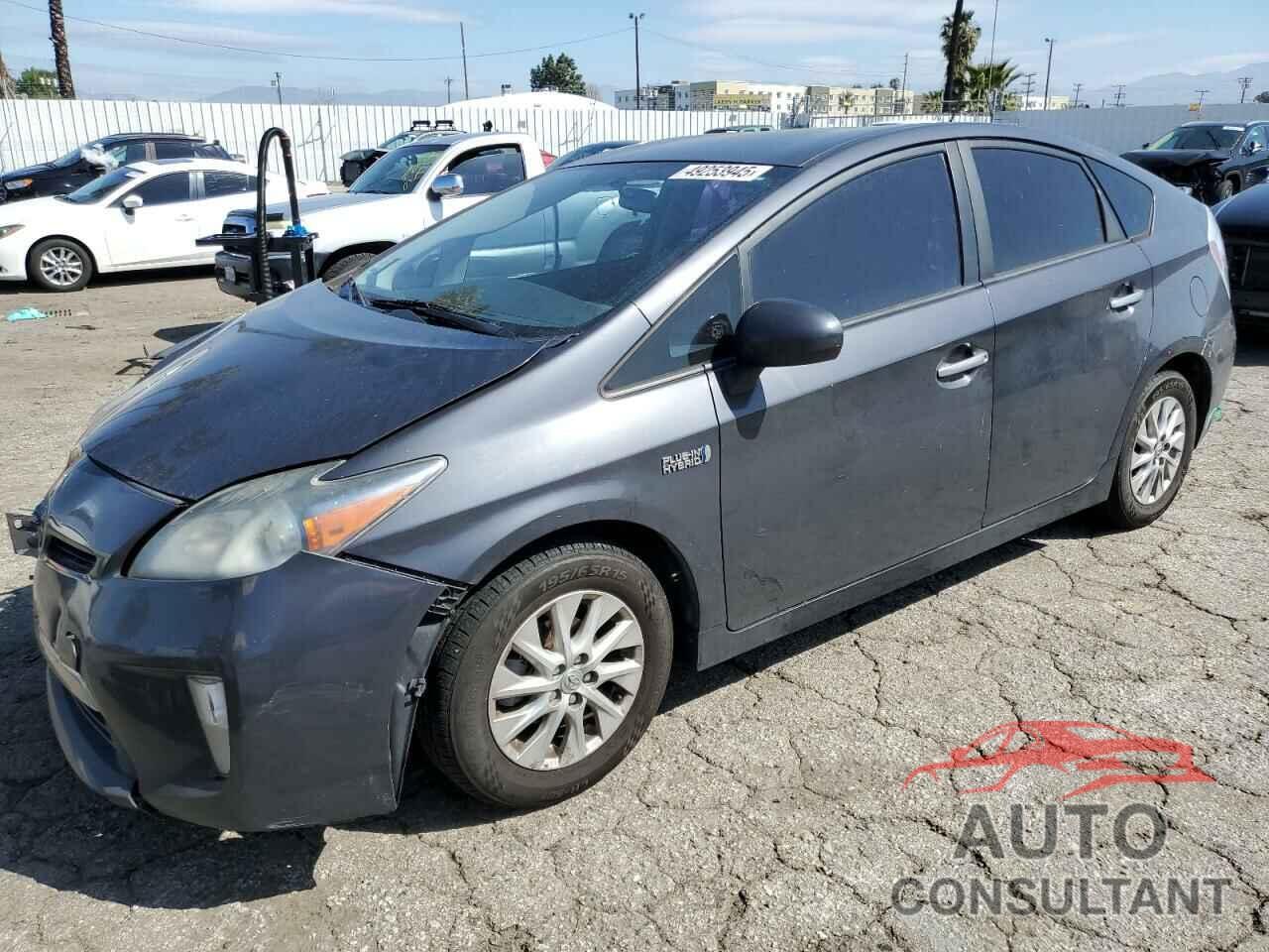 TOYOTA PRIUS 2012 - JTDKN3DP6C3026947