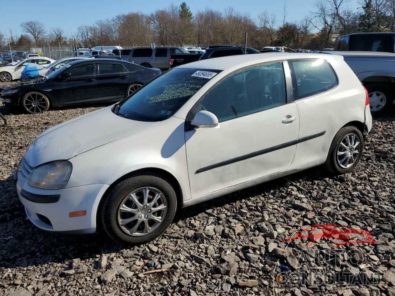 VOLKSWAGEN RABBIT 2009 - WVWBB71K49W090243