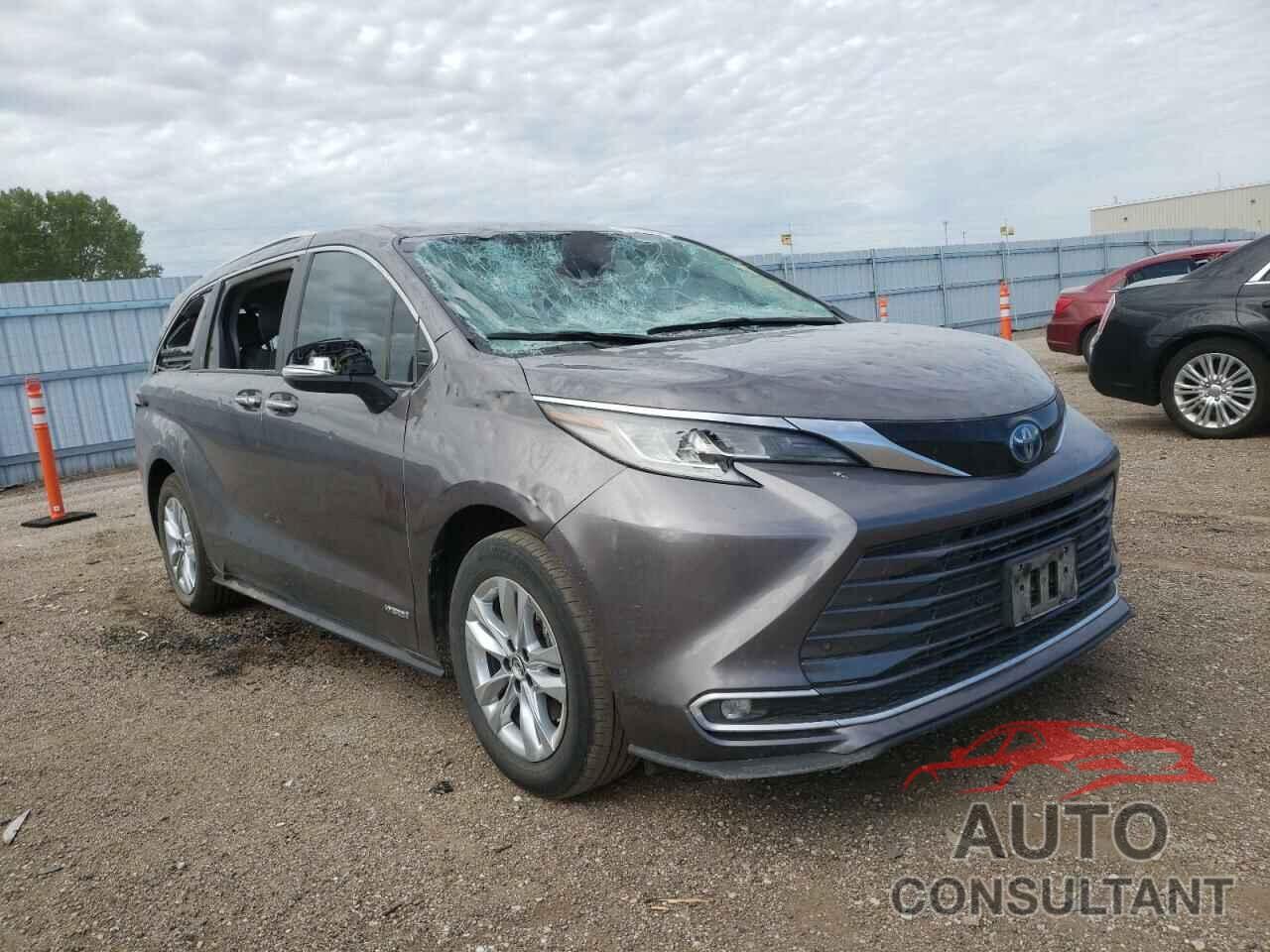 TOYOTA SIENNA 2021 - 5TDZSKFC4MS010418