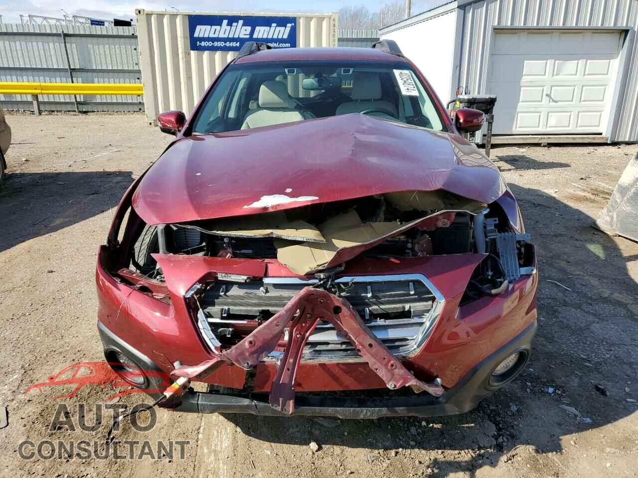 SUBARU OUTBACK 2016 - 4S4BSBFC5G3308186