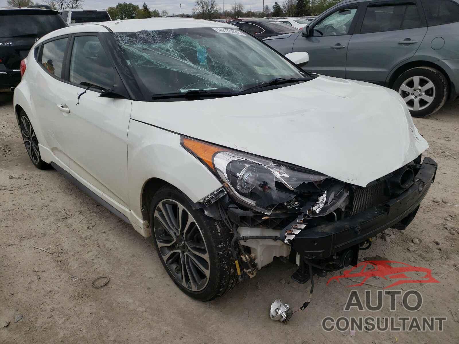 HYUNDAI VELOSTER 2016 - KMHTC6AE3GU297927