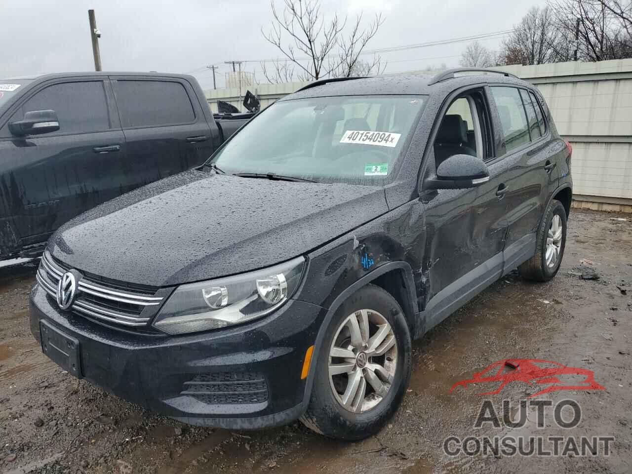 VOLKSWAGEN TIGUAN 2017 - WVGBV7AX1HK013432