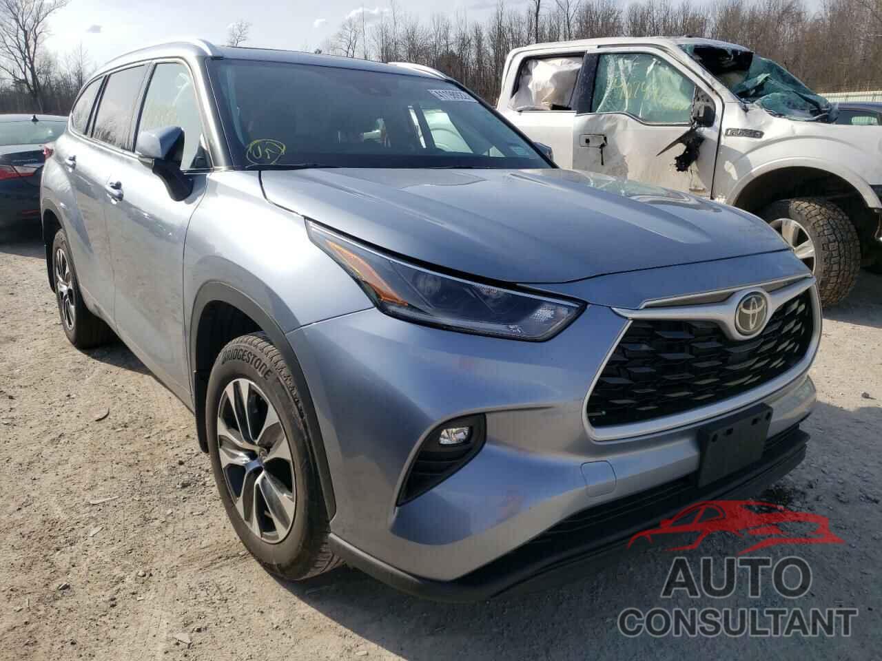 TOYOTA HIGHLANDER 2021 - 5TDGZRBH2MS109896