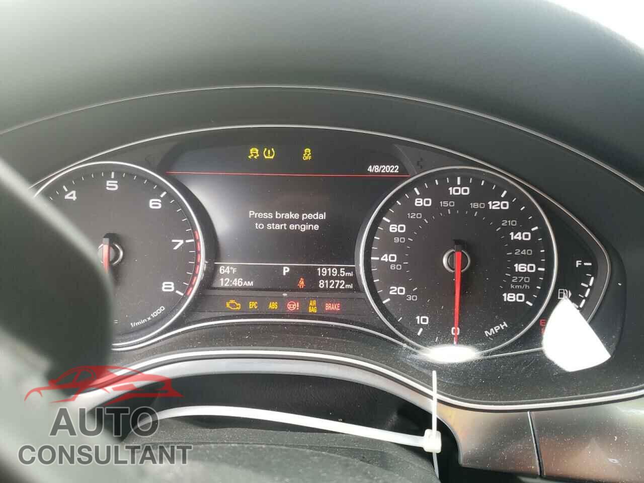 AUDI A6 2016 - WAUGFAFC0GN149894