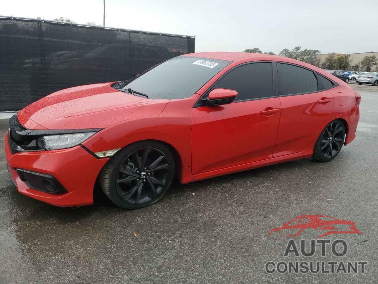 HONDA CIVIC 2019 - 2HGFC2E83KH527896