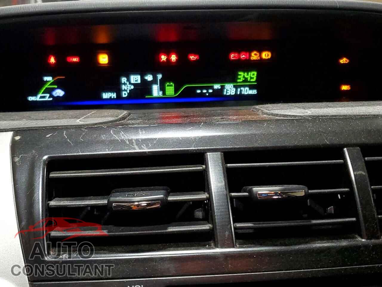 TOYOTA PRIUS 2012 - JTDZN3EU2C3035048