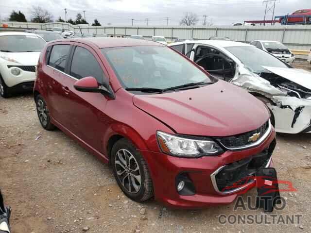 CHEVROLET SONIC 2017 - 1G1JD6SH0H4123177