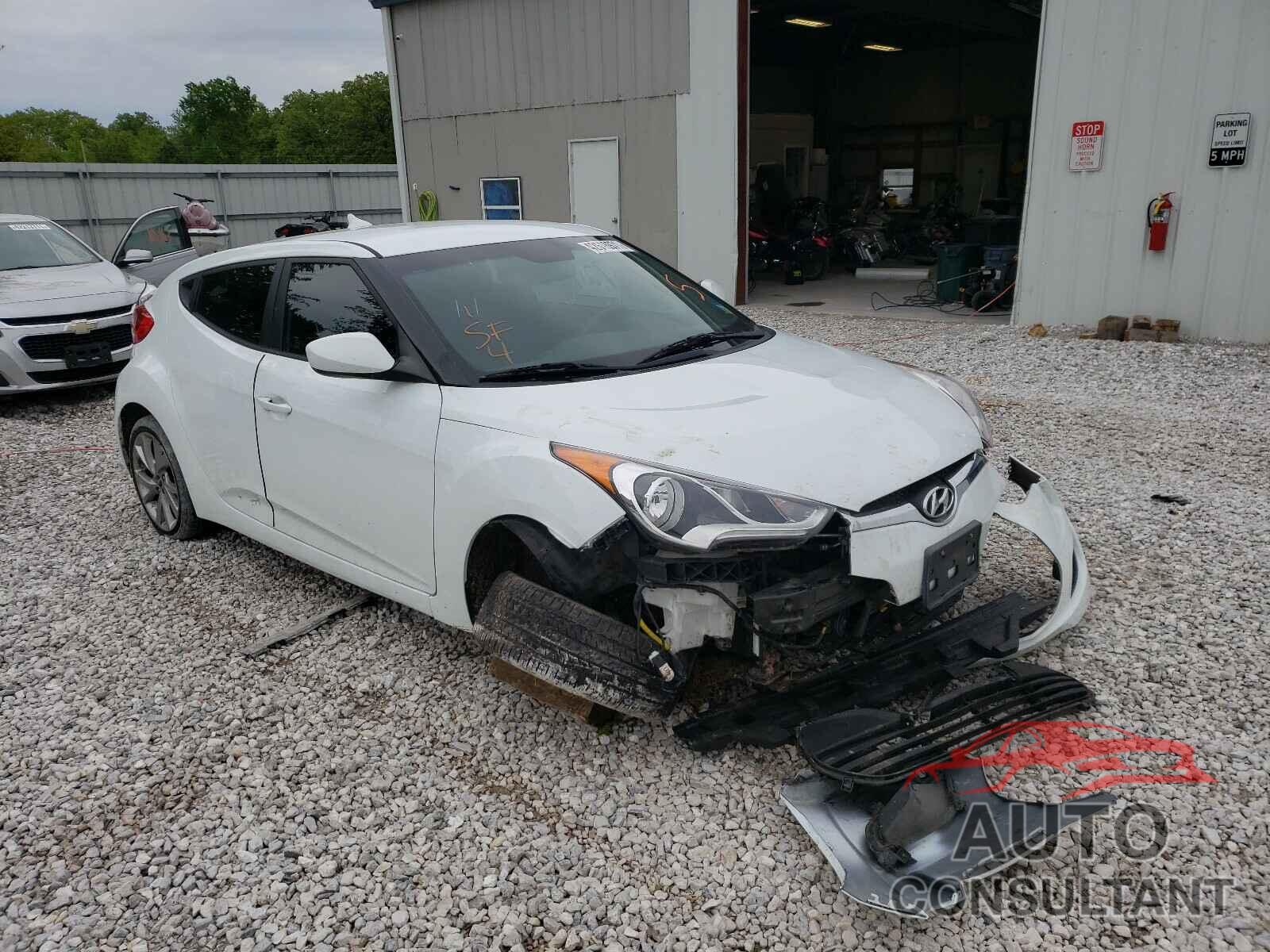 HYUNDAI VELOSTER 2016 - KMHTC6AD8GU281827