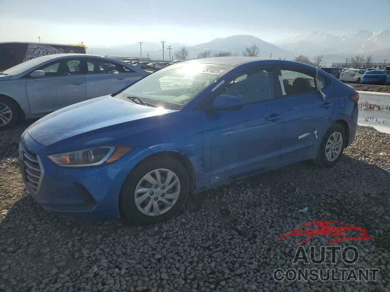 HYUNDAI ELANTRA 2017 - KMHD74LF4HU328638