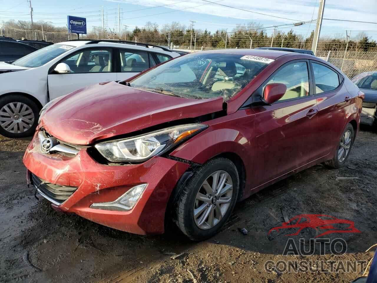 HYUNDAI ELANTRA 2016 - 5NPDH4AEXGH761126