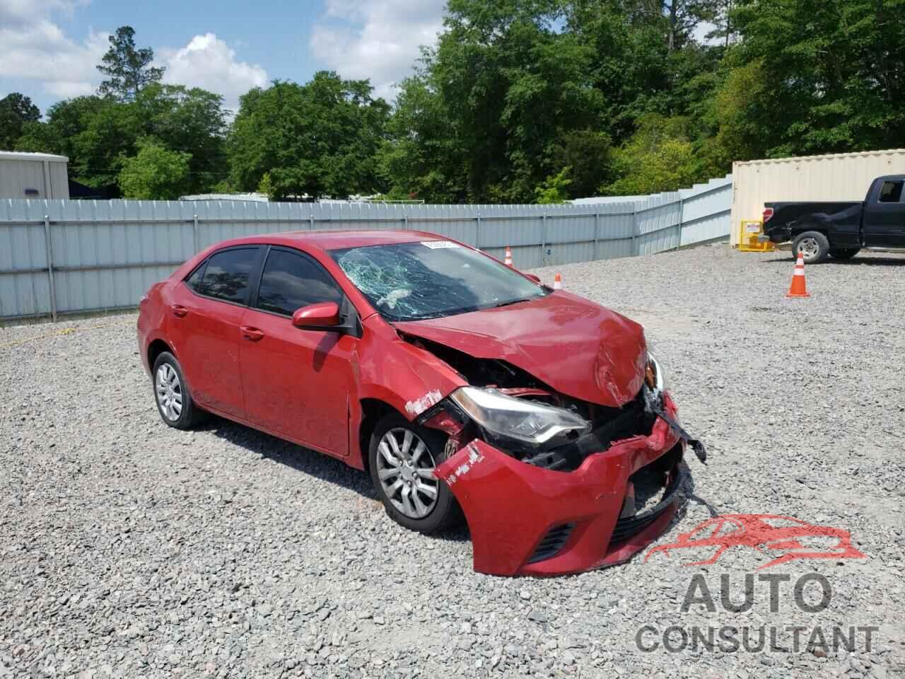 TOYOTA COROLLA 2016 - 5YFBURHE8GP454319