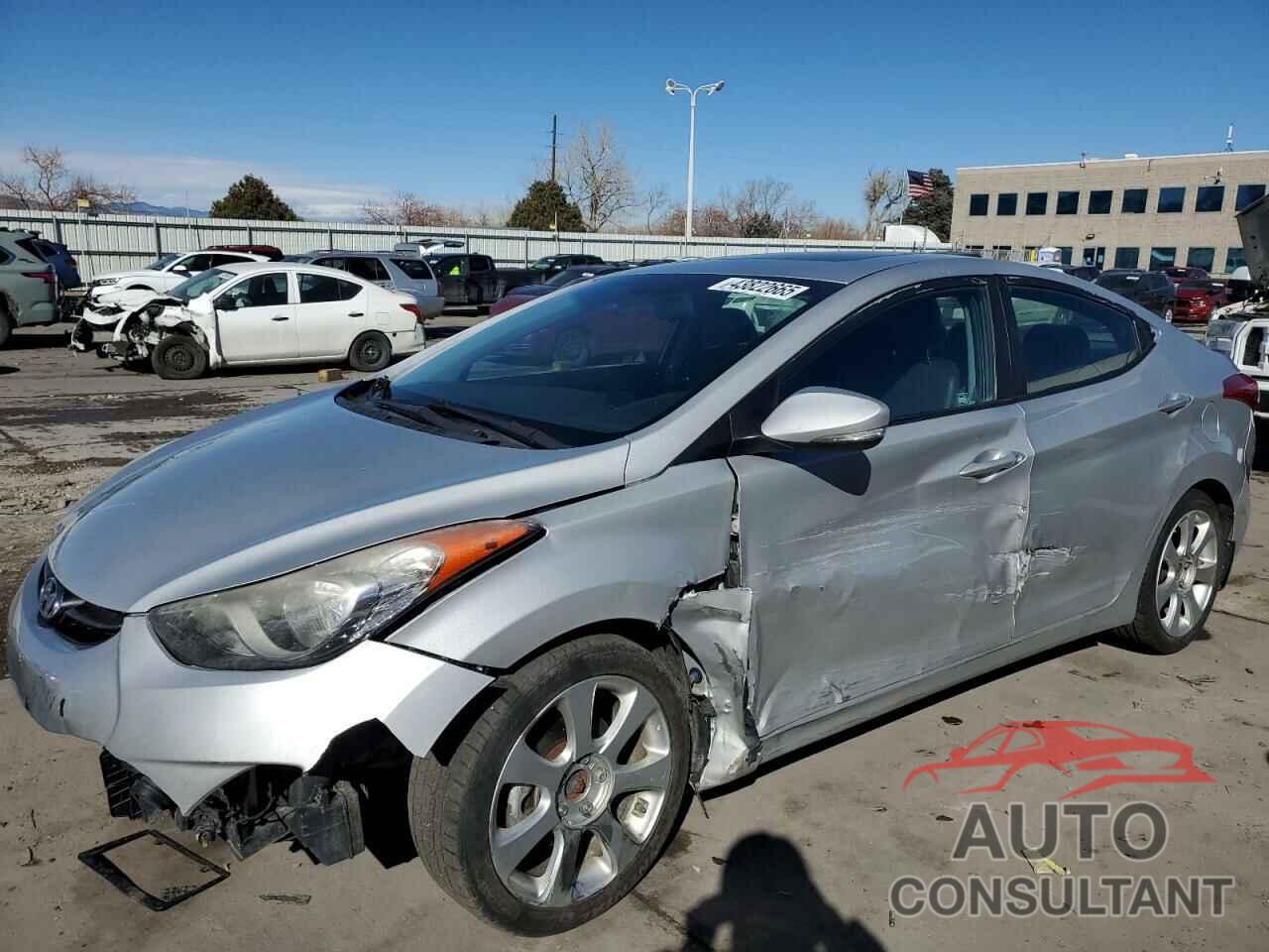 HYUNDAI ELANTRA 2013 - KMHDH4AE6DU865142