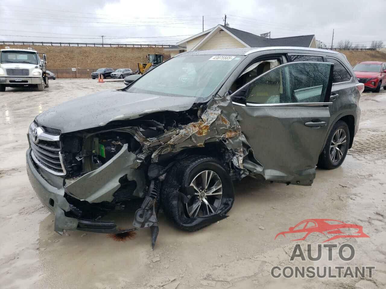 TOYOTA HIGHLANDER 2016 - 5TDJKRFH0GS330180