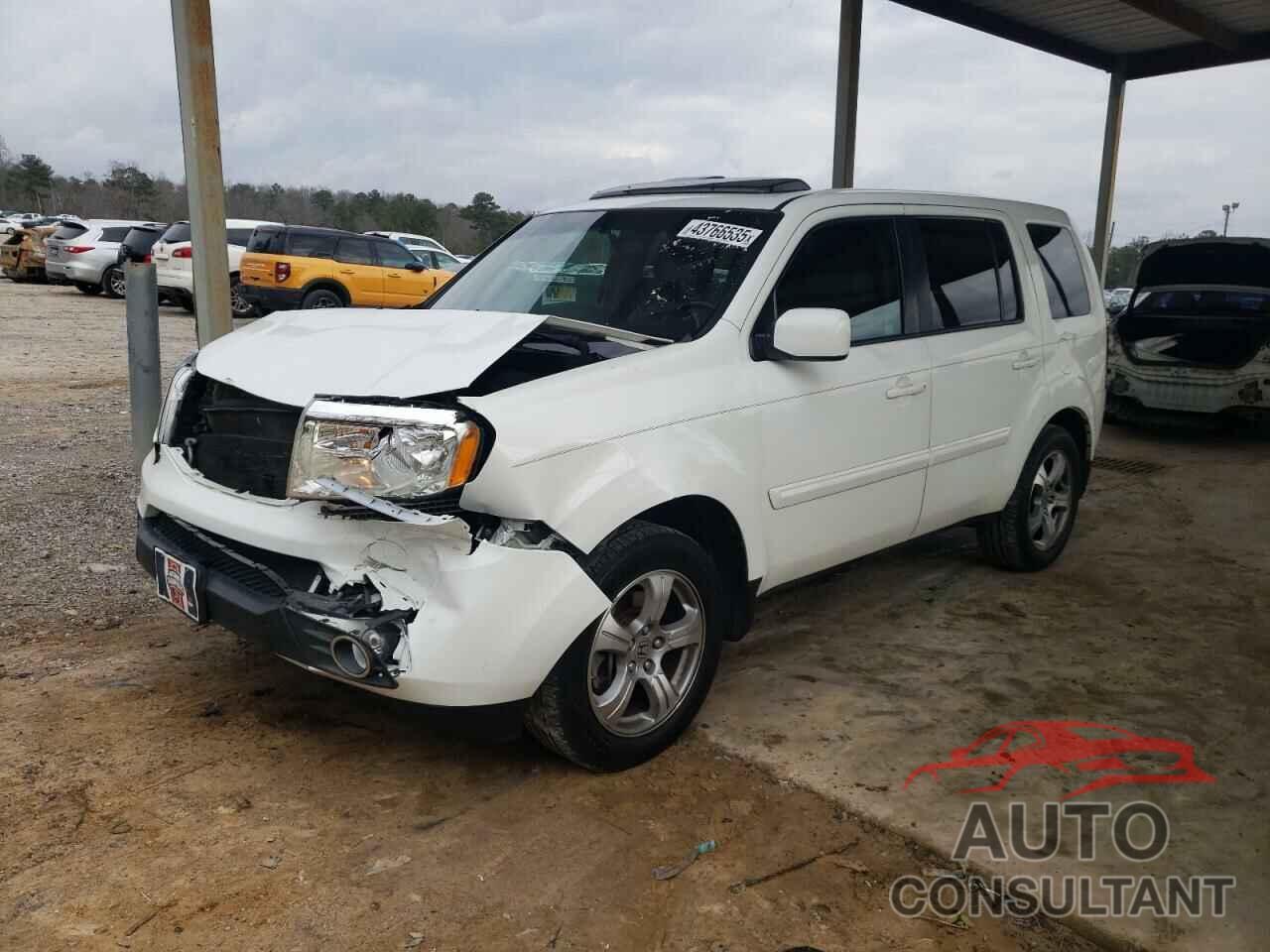 HONDA PILOT 2013 - 5FNYF3H54DB008788