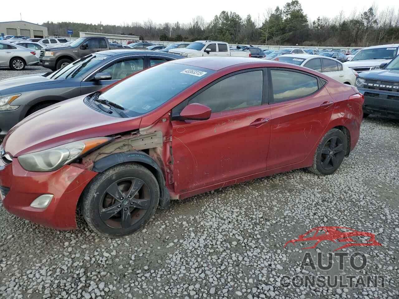 HYUNDAI ELANTRA 2013 - KMHDH4AE2DU753986