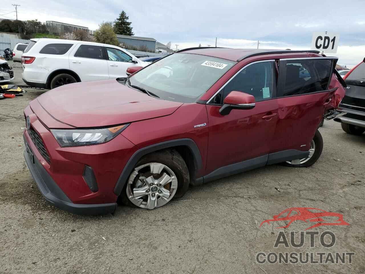 TOYOTA RAV4 2021 - 4T3M6RFV6MU013635