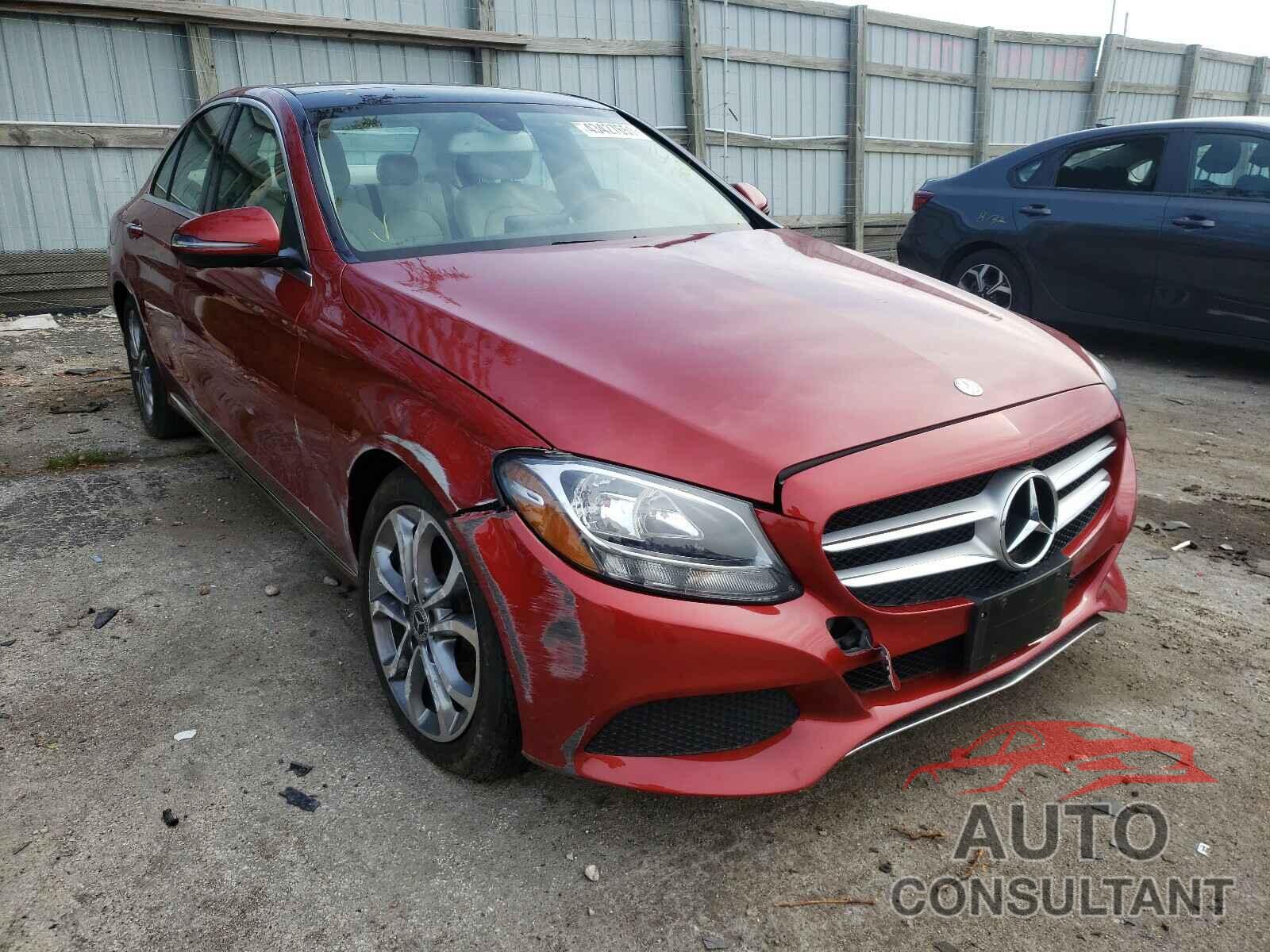 MERCEDES-BENZ C CLASS 2017 - 55SWF4KB2HU214160