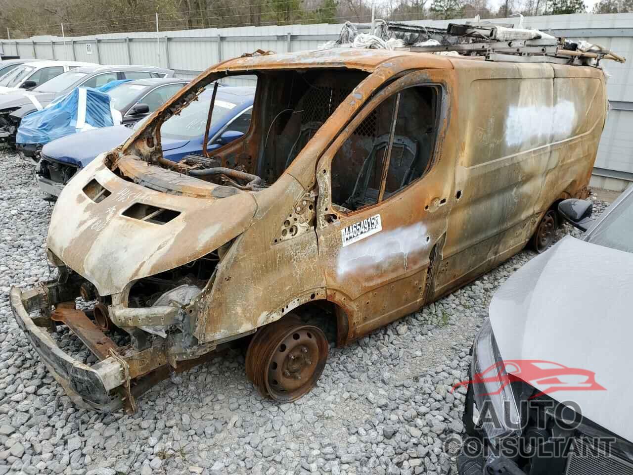 FORD TRANSIT 2017 - 1FTYE1ZM1HKB41093