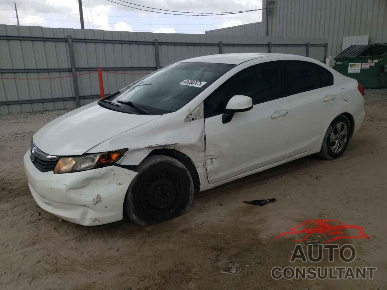 HONDA CIVIC 2012 - 19XFB2F53CE099363