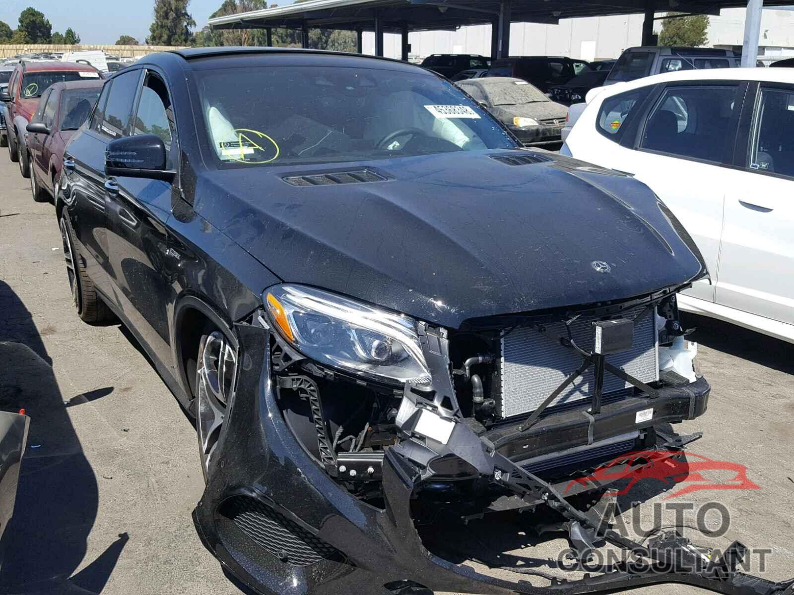 MERCEDES-BENZ GLE COUPE 43 AMG 2018 - 4JGED6EB0JA124607