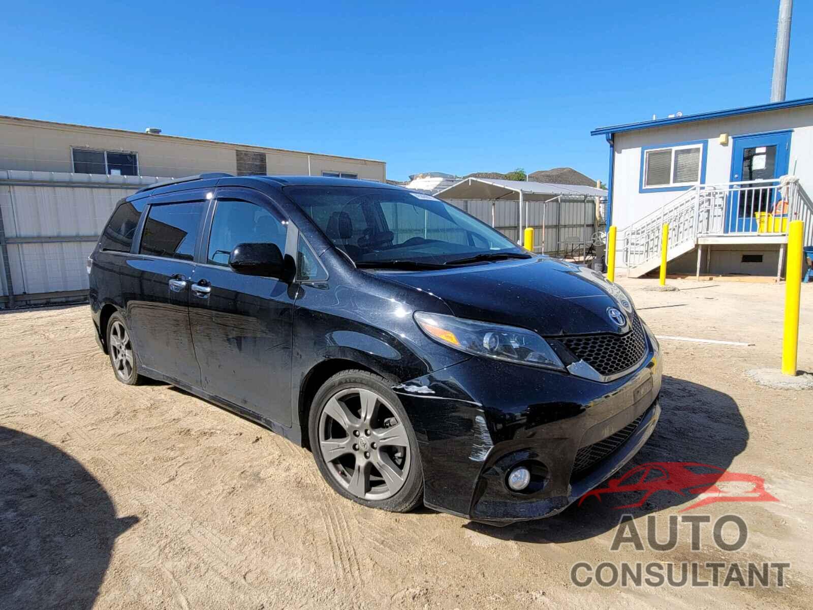 TOYOTA SIENNA 2017 - 5TDXZ3DC4HS899268