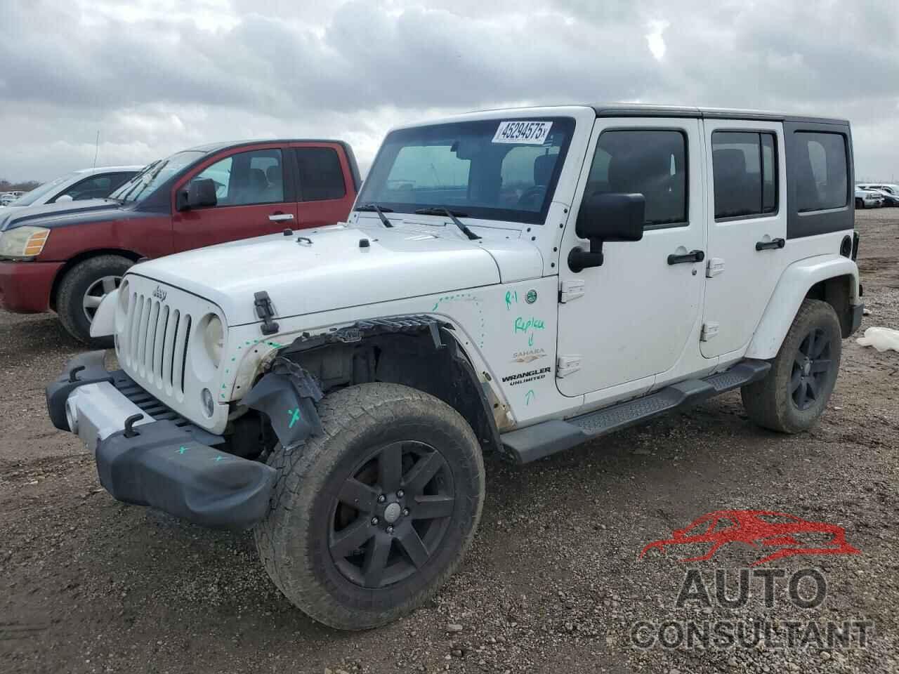 JEEP WRANGLER 2014 - 1C4HJWEG1EL128536
