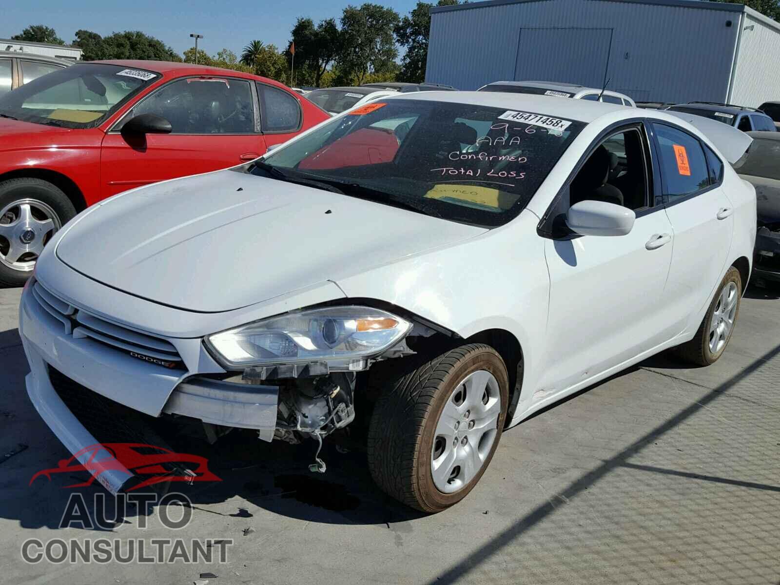 DODGE DART 2015 - 1C3CDFAA2FD406606