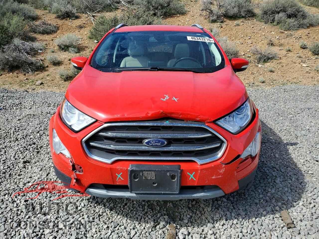 FORD ECOSPORT 2019 - MAJ6S3KL0KC309830