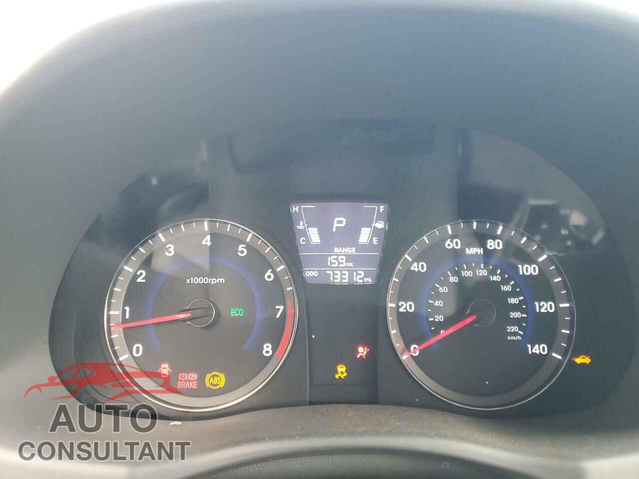HYUNDAI ACCENT 2014 - KMHCU5AEXEU165364