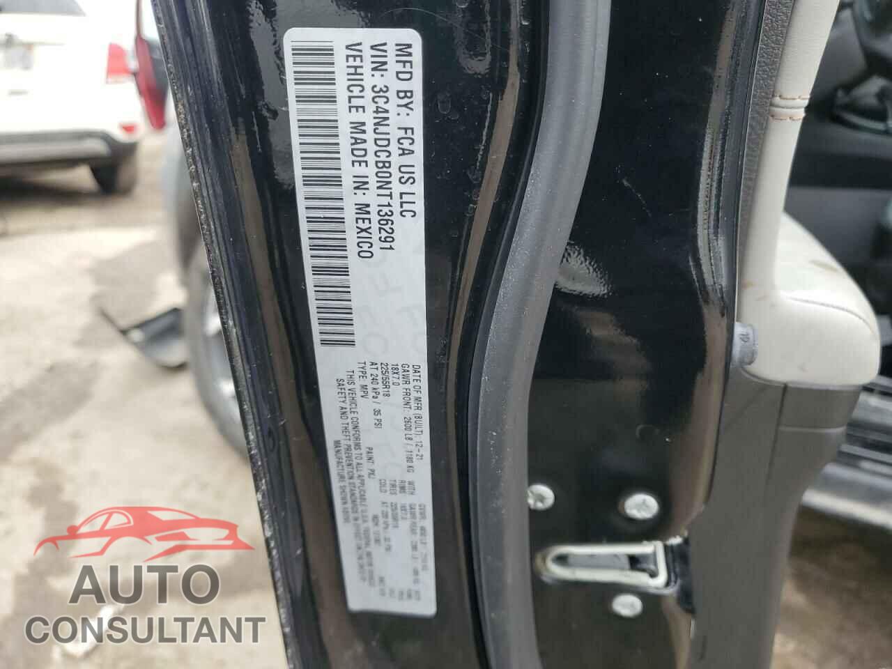 JEEP COMPASS 2022 - 3C4NJDCB0NT136291