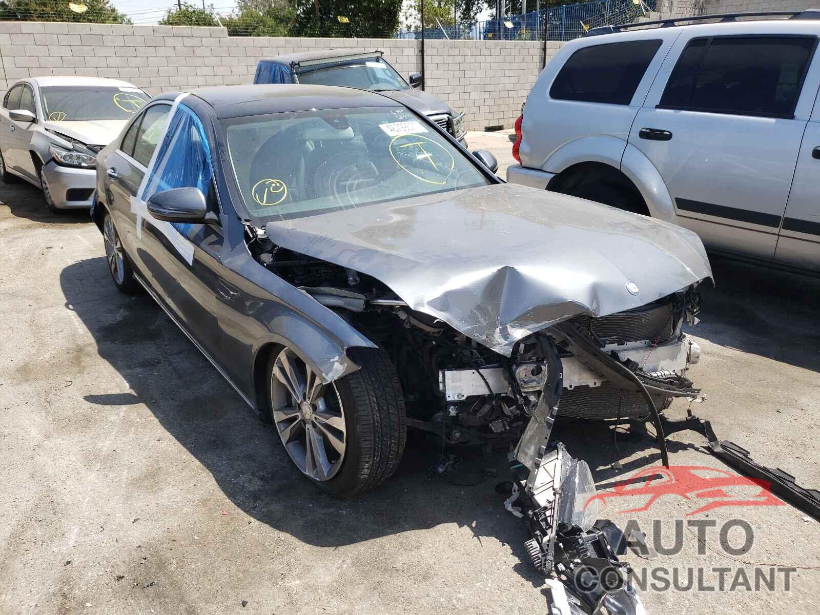 MERCEDES-BENZ C-CLASS 2017 - 55SWF4JB6HU183643