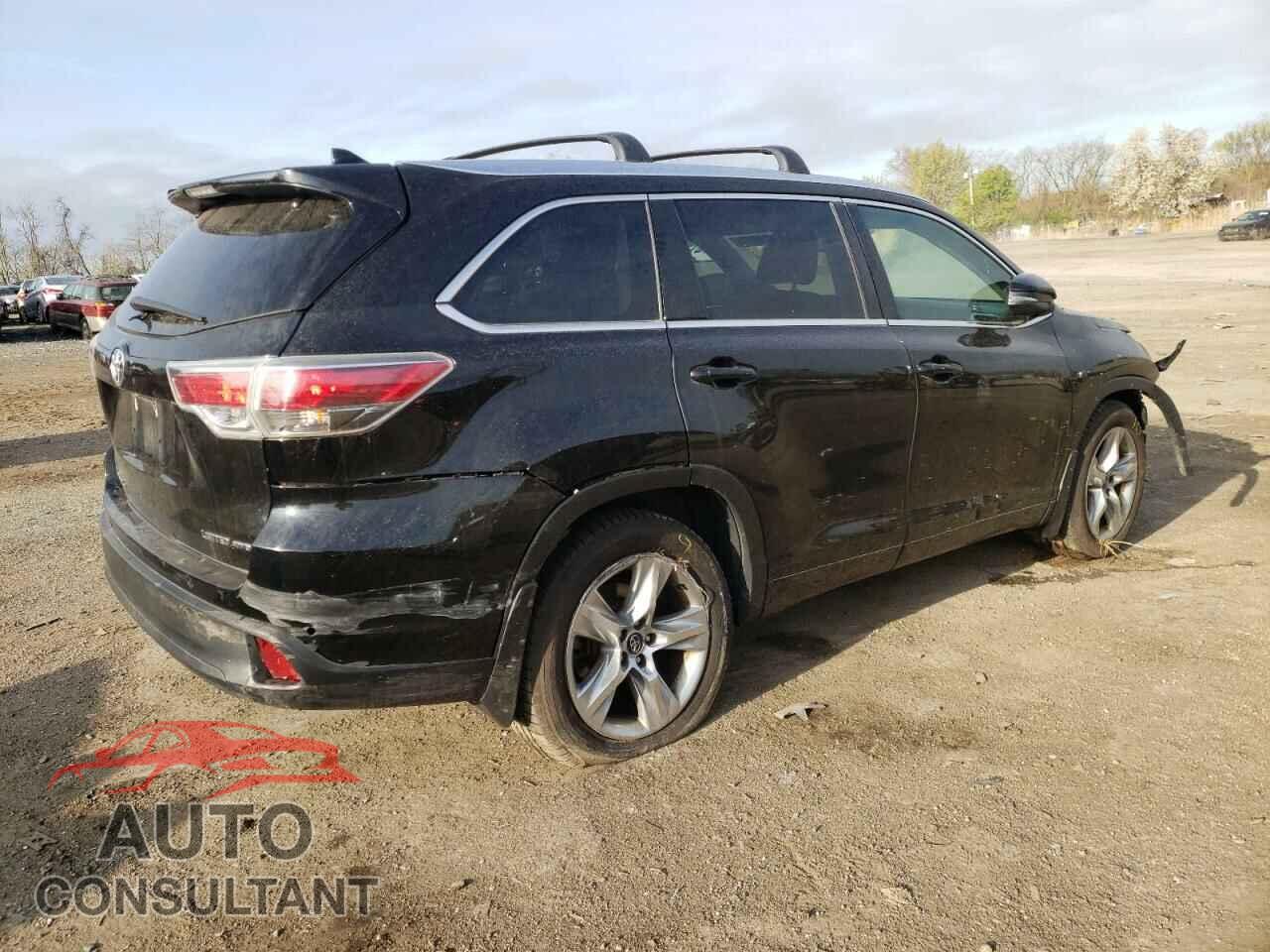 TOYOTA HIGHLANDER 2016 - 5TDDKRFHXGS299517