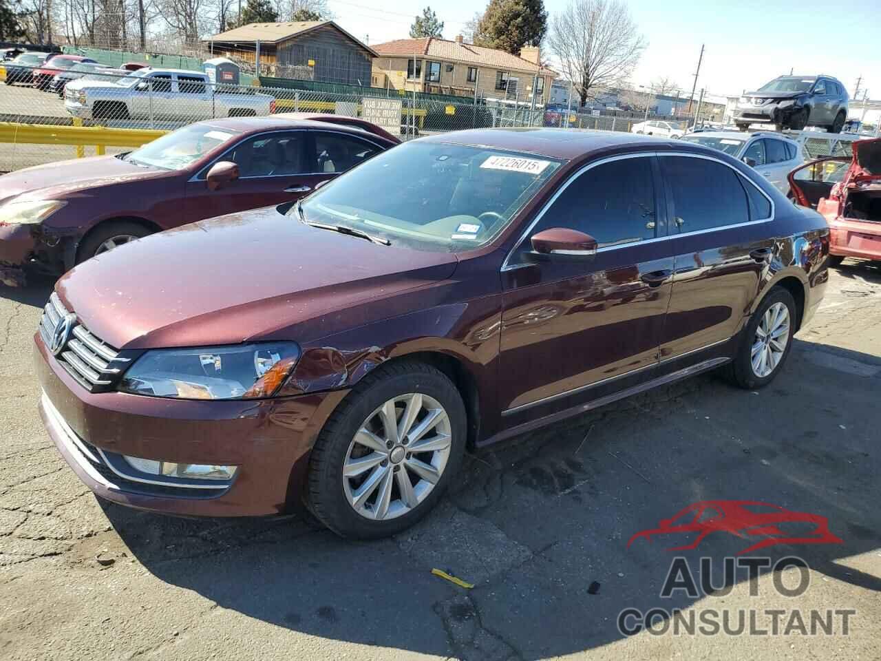 VOLKSWAGEN PASSAT 2013 - 1VWCH7A3XDC014934