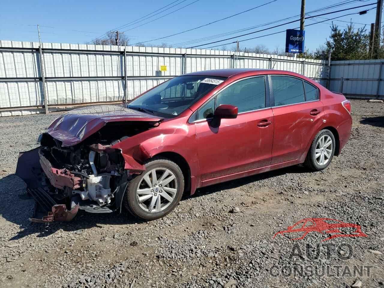 SUBARU IMPREZA 2016 - JF1GJAB65GH013587