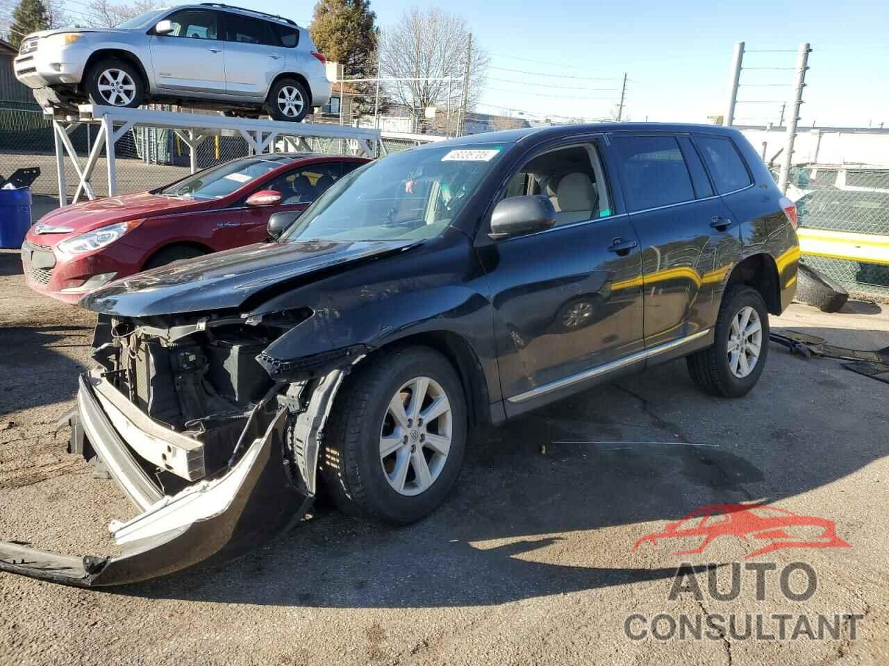 TOYOTA HIGHLANDER 2013 - 5TDBK3EH7DS210066