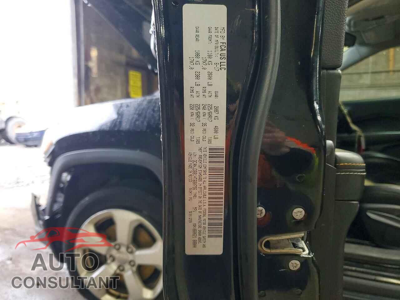 JEEP COMPASS 2017 - 3C4NJDBB1HT680756