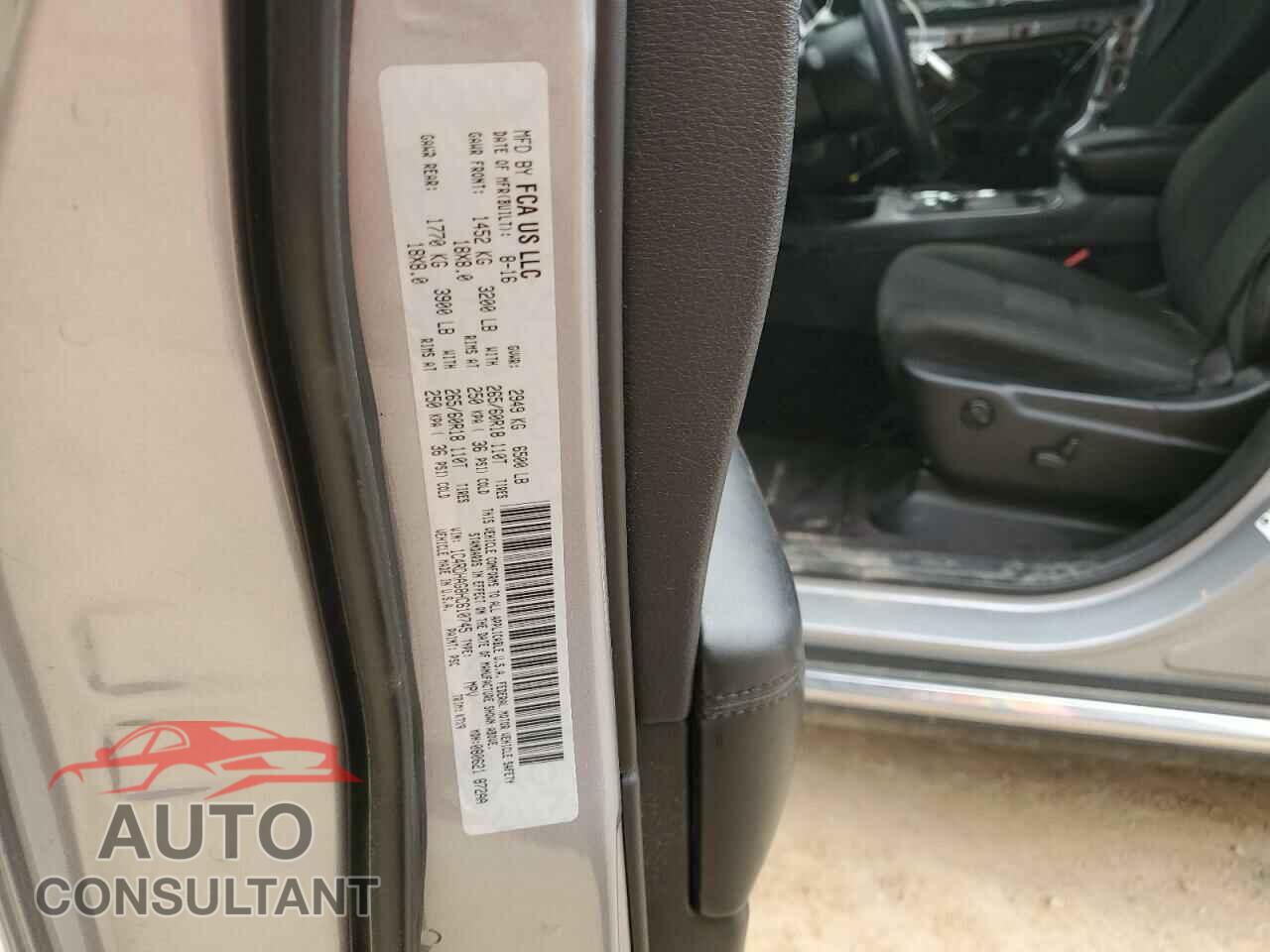 DODGE DURANGO 2017 - 1C4RDHAG8HC610745