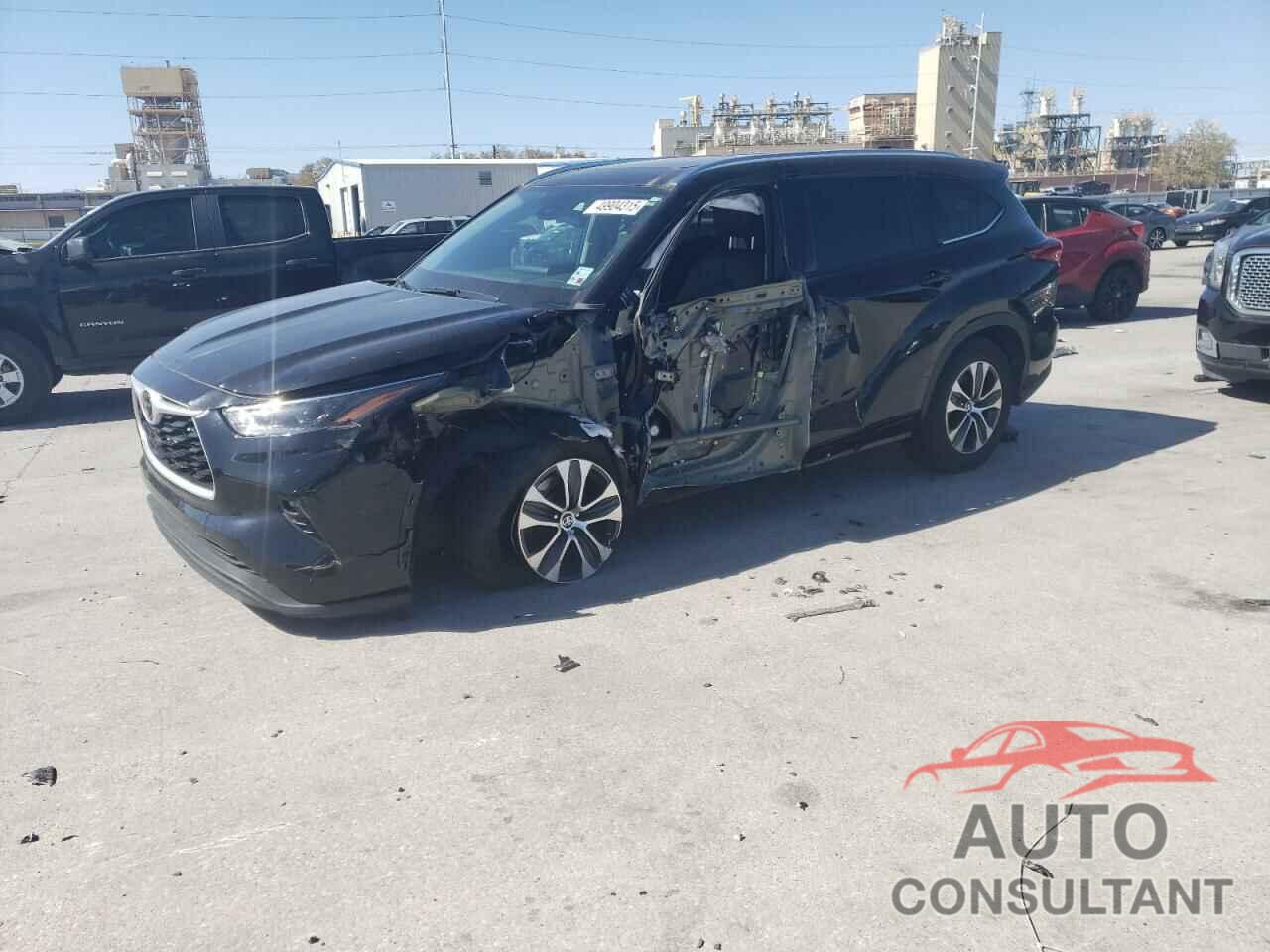 TOYOTA HIGHLANDER 2021 - 5TDGZRAH5MS043992