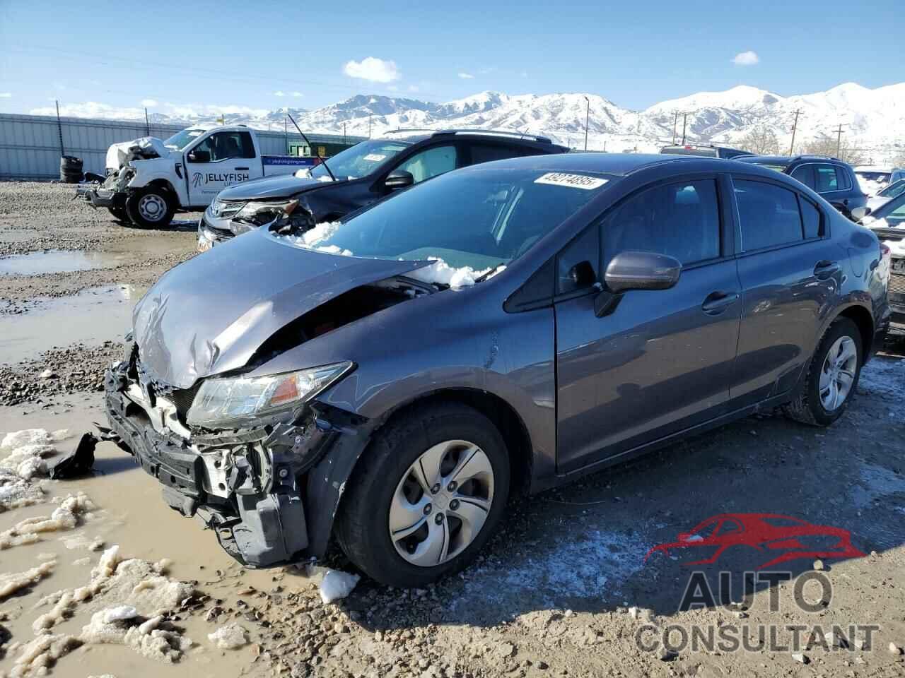 HONDA CIVIC 2014 - 19XFB2F53EE078306