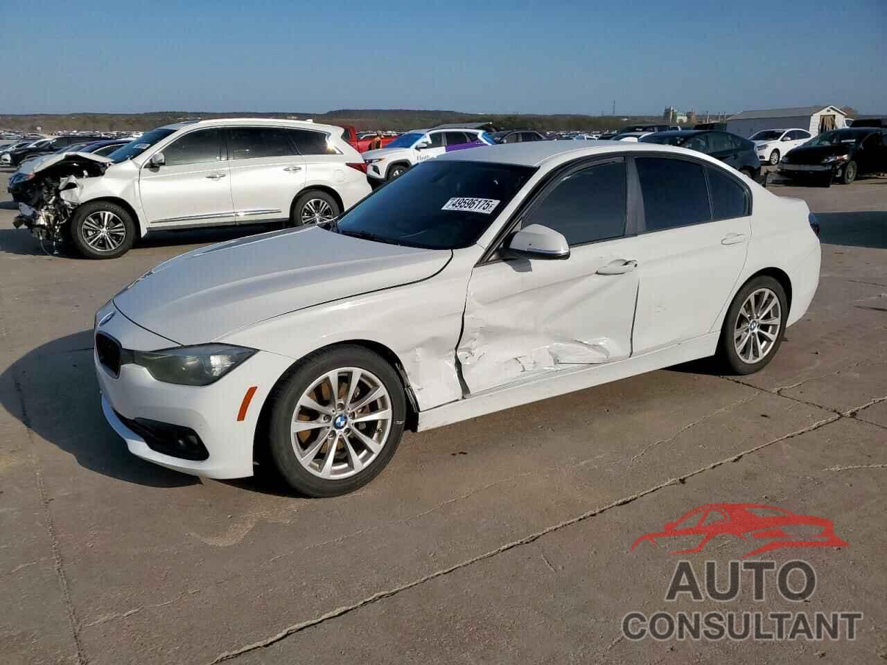 BMW 3 SERIES 2016 - WBA8E1G54GNT99114