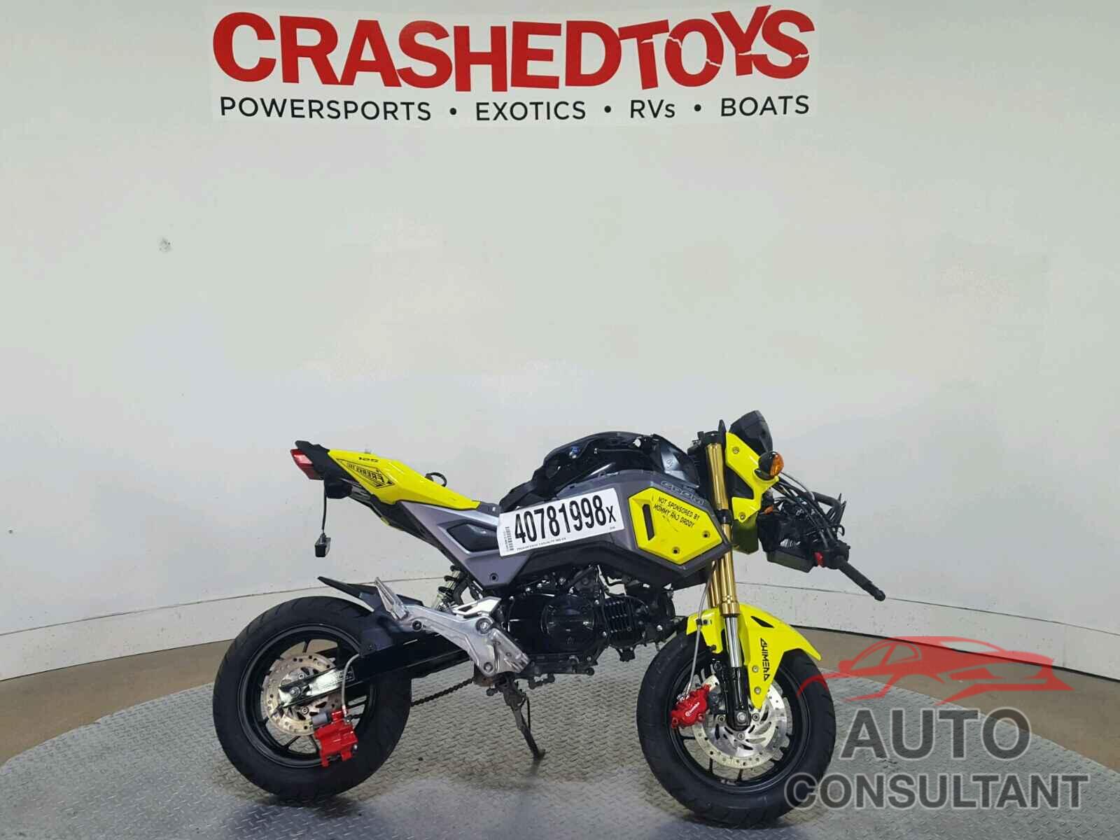 HONDA GROM 125 2017 - MLHJC6112H5207409