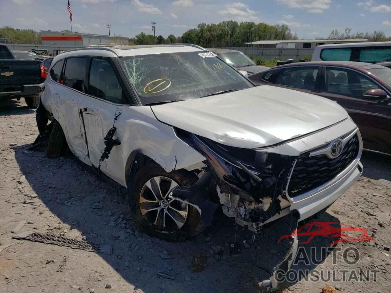 TOYOTA HIGHLANDER 2022 - 5TDGZRAH1NS097162